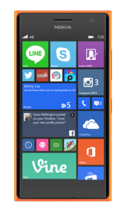 Nokia Lumia 735 RM-1041